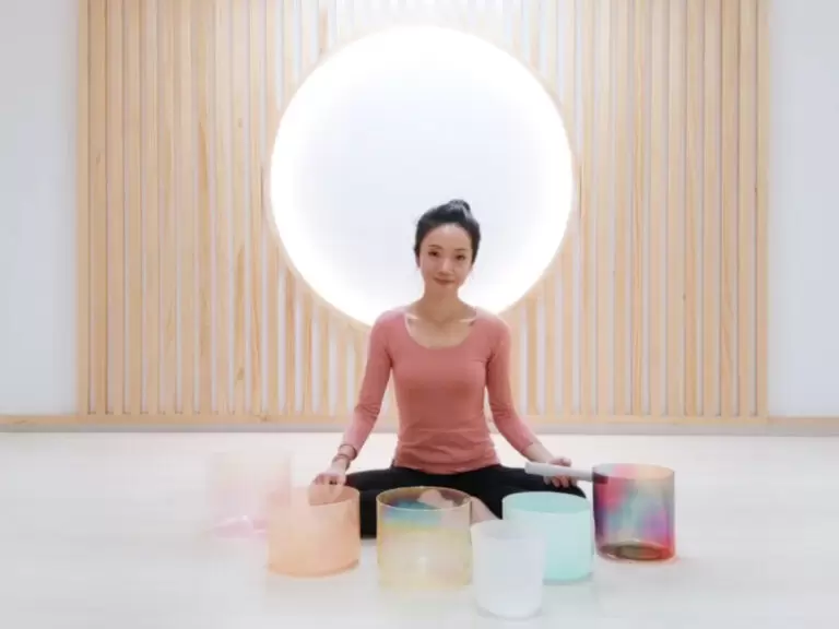 Ana C 與水晶頌缽 Ana C 與水晶頌缽
